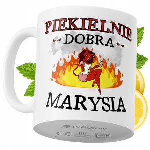Kubek Dla Marysi na Prezent z Nadrukiem ze Zdjęciem 330 ml PoliDraw 971389 Kubek Dla Marysi na Prezent z Nadrukiem ze Zdjęciem 330 ml PoliDraw 971389