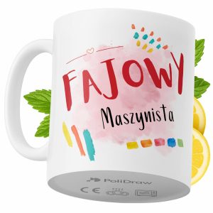 Kubek Dla Maszynisty na Prezent z Nadrukiem ze Zdjęciem 330 ml PoliDraw 971096