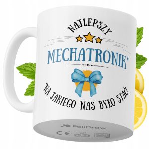Kubek Dla Mechatronika na Prezent z Nadrukiem ze Zdjęciem 330 ml PoliDraw 971465 Kubek Dla Mechatronika na Prezent z Nadrukiem ze Zdjęciem 330 ml PoliDraw 971465