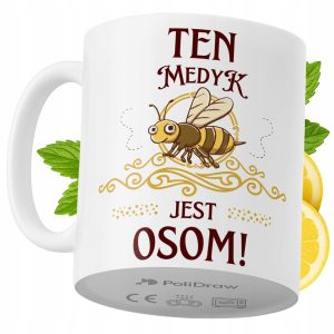 Kubek Dla Medyka na Prezent z Nadrukiem ze Zdjęciem 330 ml PoliDraw 971282 Kubek Dla Medyka na Prezent z Nadrukiem ze Zdjęciem 330 ml PoliDraw 971282