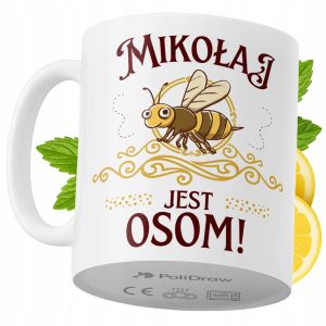 Kubek Dla Mikołaja na Prezent z Nadrukiem ze Zdjęciem 330 ml PoliDraw 970503 Kubek Dla Mikołaja na Prezent z Nadrukiem ze Zdjęciem 330 ml PoliDraw 970503