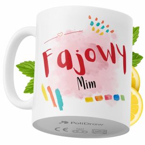 Kubek Dla Mima na Prezent z Nadrukiem ze Zdjęciem 330 ml PoliDraw 973919 Kubek Dla Mima na Prezent z Nadrukiem ze Zdjęciem 330 ml PoliDraw 973919