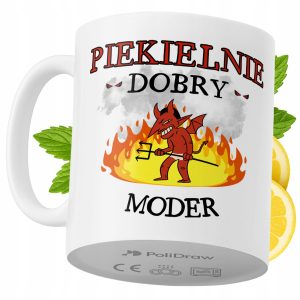 Kubek Dla Modera na Prezent z Nadrukiem ze Zdjęciem 330 ml PoliDraw 973361 Kubek Dla Modera na Prezent z Nadrukiem ze Zdjęciem 330 ml PoliDraw 973361