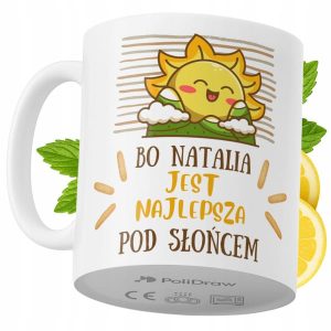 Kubek Dla Natali na Prezent z Nadrukiem ze Zdjęciem 330 ml PoliDraw 973325 Kubek Dla Natali na Prezent z Nadrukiem ze Zdjęciem 330 ml PoliDraw 973325