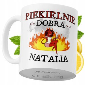 Kubek Dla Natali na Prezent z Nadrukiem ze Zdjęciem 330 ml PoliDraw 973421 Kubek Dla Natali na Prezent z Nadrukiem ze Zdjęciem 330 ml PoliDraw 973421