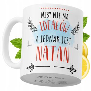 Kubek Dla Natana na Prezent z Nadrukiem ze Zdjęciem 330 ml PoliDraw 973126 Kubek Dla Natana na Prezent z Nadrukiem ze Zdjęciem 330 ml PoliDraw 973126