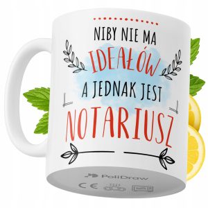 Kubek Dla Notariusza na Prezent z Nadrukiem ze Zdjęciem 330 ml PoliDraw 972693 Kubek Dla Notariusza na Prezent z Nadrukiem ze Zdjęciem 330 ml PoliDraw 972693
