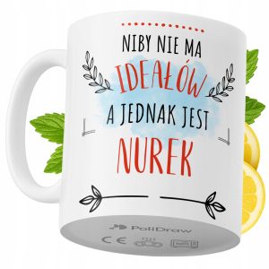 Kubek Dla Nurka na Prezent z Nadrukiem ze Zdjęciem 330 ml PoliDraw 973307