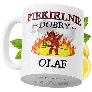 Kubek Dla Olafa na Prezent z Nadrukiem ze Zdjęciem 330 ml PoliDraw 969320 Kubek Dla Olafa na Prezent z Nadrukiem ze Zdjęciem 330 ml PoliDraw 969320