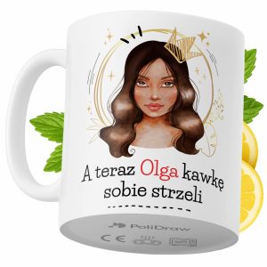 Kubek Dla Olgi na Prezent z Nadrukiem ze Zdjęciem 330 ml PoliDraw 972938 Kubek Dla Olgi na Prezent z Nadrukiem ze Zdjęciem 330 ml PoliDraw 972938
