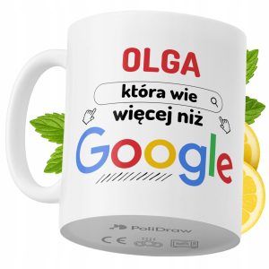 Kubek Dla Olgi na Prezent z Nadrukiem ze Zdjęciem 330 ml PoliDraw 967416 Kubek Dla Olgi na Prezent z Nadrukiem ze Zdjęciem 330 ml PoliDraw 967416