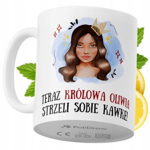 Kubek Dla Oliwii na Prezent z Nadrukiem ze Zdjęciem 330 ml PoliDraw 967598 Kubek Dla Oliwii na Prezent z Nadrukiem ze Zdjęciem 330 ml PoliDraw 967598