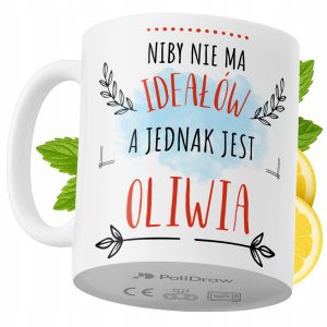 Kubek Dla Oliwii na Prezent z Nadrukiem ze Zdjęciem 330 ml PoliDraw 968355 Kubek Dla Oliwii na Prezent z Nadrukiem ze Zdjęciem 330 ml PoliDraw 968355