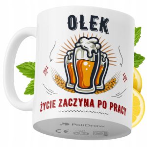 Kubek Dla Olka na Prezent z Nadrukiem ze Zdjęciem 330 ml PoliDraw 973044 Kubek Dla Olka na Prezent z Nadrukiem ze Zdjęciem 330 ml PoliDraw 973044