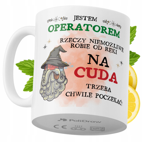 Kubek Dla Operatora na Prezent z Nadrukiem ze Zdjęciem 330 ml PoliDraw 969254