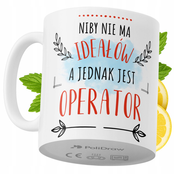 Kubek Dla Operatora na Prezent z Nadrukiem ze Zdjęciem 330 ml PoliDraw 967353