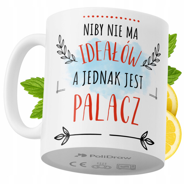 Kubek Dla Palacza na Prezent z Nadrukiem ze Zdjęciem 330 ml PoliDraw 968381