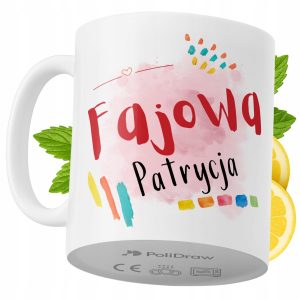 Kubek Dla Patrycji na Prezent z Nadrukiem ze Zdjęciem 330 ml PoliDraw 968749 Kubek Dla Patrycji na Prezent z Nadrukiem ze Zdjęciem 330 ml PoliDraw 968749