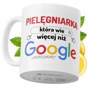 Kubek Dla Pielęgniarki na Prezent z Nadrukiem ze Zdjęciem 330 ml PoliDraw 968719