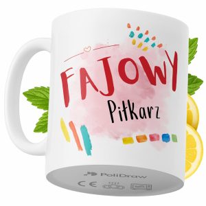 Kubek Dla Piłkarza na Prezent z Nadrukiem ze Zdjęciem 330 ml PoliDraw 969034