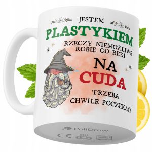 Kubek Dla Plastyka na Prezent z Nadrukiem ze Zdjęciem 330 ml PoliDraw 967991