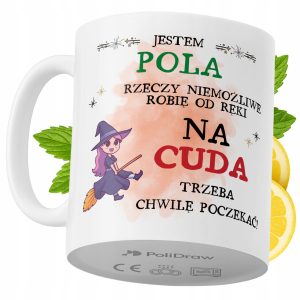 Kubek Dla Poli na Prezent z Nadrukiem ze Zdjęciem 330 ml PoliDraw 967398 Kubek Dla Poli na Prezent z Nadrukiem ze Zdjęciem 330 ml PoliDraw 967398