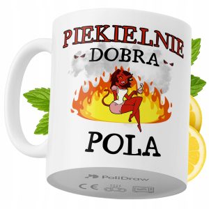 Kubek Dla Poli na Prezent z Nadrukiem ze Zdjęciem 330 ml PoliDraw 968430 Kubek Dla Poli na Prezent z Nadrukiem ze Zdjęciem 330 ml PoliDraw 968430