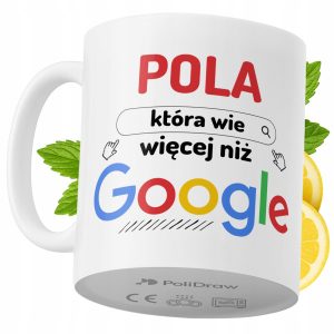 Kubek Dla Poli na Prezent z Nadrukiem ze Zdjęciem 330 ml PoliDraw 968694 Kubek Dla Poli na Prezent z Nadrukiem ze Zdjęciem 330 ml PoliDraw 968694
