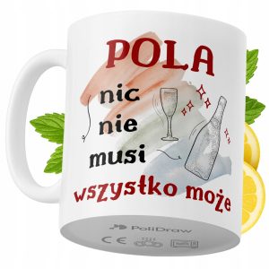 Kubek Dla Poli na Prezent z Nadrukiem ze Zdjęciem 330 ml PoliDraw 968882 Kubek Dla Poli na Prezent z Nadrukiem ze Zdjęciem 330 ml PoliDraw 968882