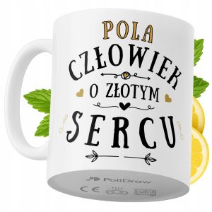 Kubek Dla Poli na Prezent z Nadrukiem ze Zdjęciem 330 ml PoliDraw 967971 Kubek Dla Poli na Prezent z Nadrukiem ze Zdjęciem 330 ml PoliDraw 967971