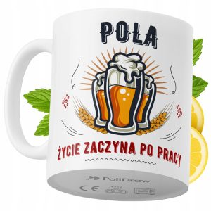 Kubek Dla Poli na Prezent z Nadrukiem ze Zdjęciem 330 ml PoliDraw 968067 Kubek Dla Poli na Prezent z Nadrukiem ze Zdjęciem 330 ml PoliDraw 968067