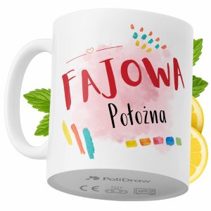 Kubek Dla Położnej na Prezent z Nadrukiem ze Zdjęciem 330 ml PoliDraw 968278 Kubek Dla Położnej na Prezent z Nadrukiem ze Zdjęciem 330 ml PoliDraw 968278