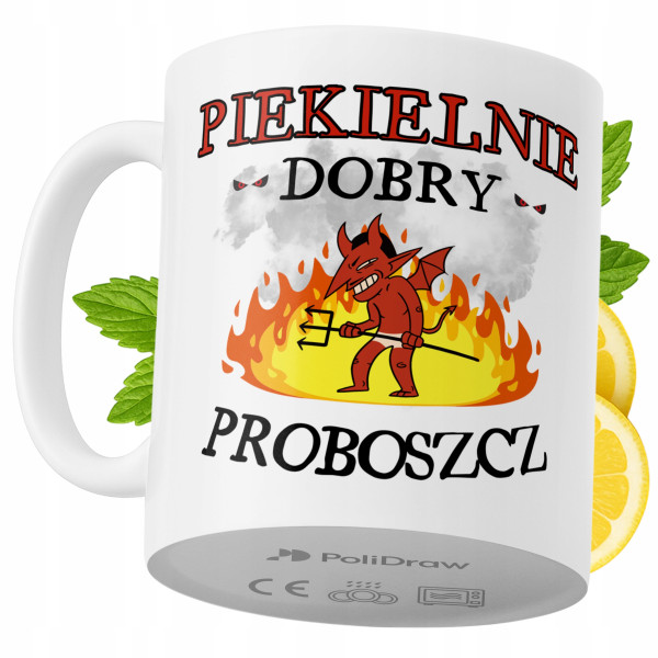 Kubek Dla Proboszcza na Prezent z Nadrukiem ze Zdjęciem 330 ml PoliDraw 967484