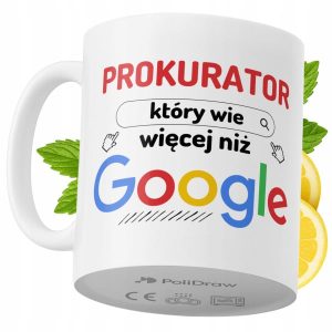 Kubek Dla Prokuratora na Prezent z Nadrukiem ze Zdjęciem 330 ml PoliDraw 968478