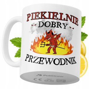 Kubek Dla Przewodnika na Prezent z Nadrukiem ze Zdjęciem 330 ml PoliDraw 967755 Kubek Dla Przewodnika na Prezent z Nadrukiem ze Zdjęciem 330 ml PoliDraw 967755
