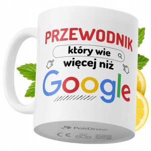Kubek Dla Przewodnika na Prezent z Nadrukiem ze Zdjęciem 330 ml PoliDraw 968224 Kubek Dla Przewodnika na Prezent z Nadrukiem ze Zdjęciem 330 ml PoliDraw 968224