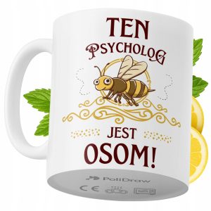 Kubek Dla Psychologa na Prezent z Nadrukiem ze Zdjęciem 330 ml PoliDraw 968180 Kubek Dla Psychologa na Prezent z Nadrukiem ze Zdjęciem 330 ml PoliDraw 968180
