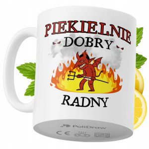 Kubek Dla Radnego na Prezent z Nadrukiem ze Zdjęciem 330 ml PoliDraw 968285 Kubek Dla Radnego na Prezent z Nadrukiem ze Zdjęciem 330 ml PoliDraw 968285