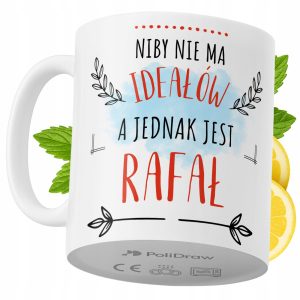 Kubek Dla Rafała na Prezent z Nadrukiem ze Zdjęciem 330 ml PoliDraw 968963 Kubek Dla Rafała na Prezent z Nadrukiem ze Zdjęciem 330 ml PoliDraw 968963