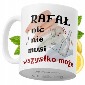 Kubek Dla Rafała na Prezent z Nadrukiem ze Zdjęciem 330 ml PoliDraw 968613 Kubek Dla Rafała na Prezent z Nadrukiem ze Zdjęciem 330 ml PoliDraw 968613