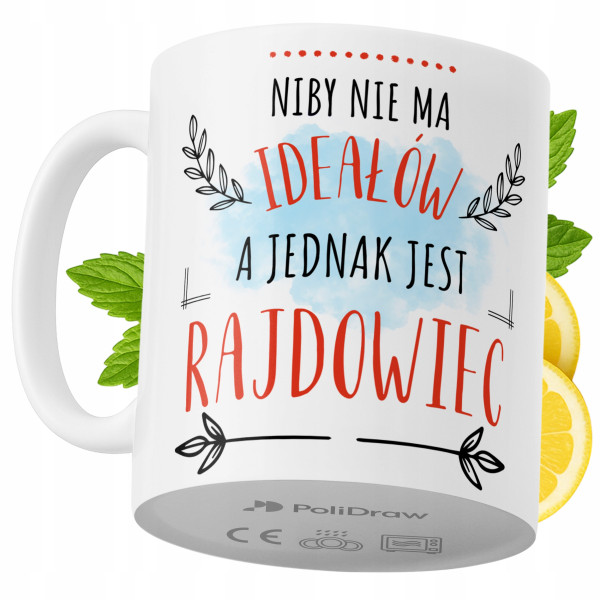 Kubek Dla Rajdowca na Prezent z Nadrukiem ze Zdjęciem 330 ml PoliDraw 967581