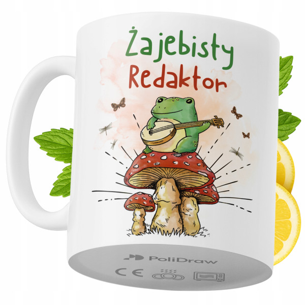 Kubek Dla Redaktora na Prezent z Nadrukiem ze Zdjęciem 330 ml PoliDraw 969195