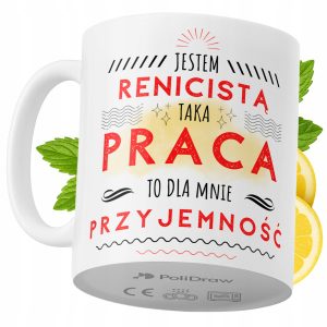 Kubek Dla Rencisty na Prezent z Nadrukiem ze Zdjęciem 330 ml PoliDraw 969025