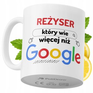 Kubek Dla Reżysera na Prezent z Nadrukiem ze Zdjęciem 330 ml PoliDraw 967807