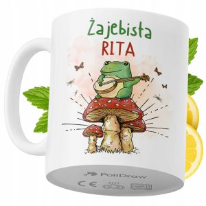 Kubek Dla Rity na Prezent z Nadrukiem ze Zdjęciem 330 ml PoliDraw 968695
