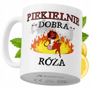 Kubek Dla Róży na Prezent z Nadrukiem ze Zdjęciem 330 ml PoliDraw 967613