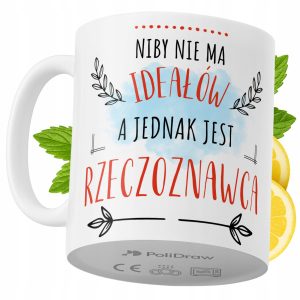Kubek Dla Rzeczoznawcy na Prezent z Nadrukiem ze Zdjęciem 330 ml PoliDraw 968013 Kubek Dla Rzeczoznawcy na Prezent z Nadrukiem ze Zdjęciem 330 ml PoliDraw 968013