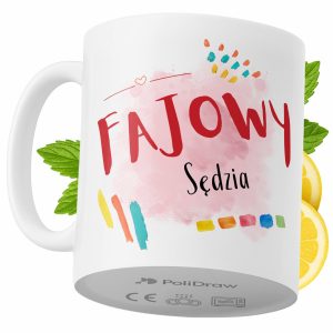Kubek Dla Sędziego na Prezent z Nadrukiem ze Zdjęciem 330 ml PoliDraw 969197