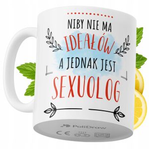 Kubek Dla Sexuologa na Prezent z Nadrukiem ze Zdjęciem 330 ml PoliDraw 967835