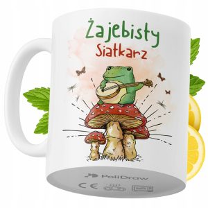 Kubek Dla Siatkarza na Prezent z Nadrukiem ze Zdjęciem 330 ml PoliDraw 969213 Kubek Dla Siatkarza na Prezent z Nadrukiem ze Zdjęciem 330 ml PoliDraw 969213
